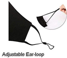 Load image into Gallery viewer, Unisex Reusable Drawstring Cotton Lined Outdoor Protection Breathable Mouth Nose Shield Anti Smoke Pollution Anti Dust Washable Face Covering for Running Hiking Cycling