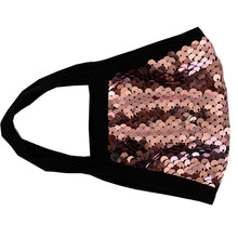 Load image into Gallery viewer, Unisex Fashion Glitter Sequins Cotton Lined Stretchable Reusable Protection Breathable Mouth Nose Shield Anti Smoke Pollution Anti Dust Face Covering for Outdoor Festivals