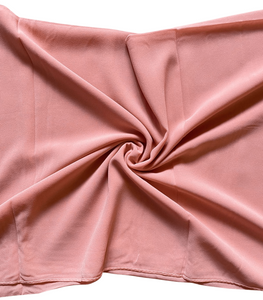 Women's Scarf Hijab Chiffon Georgette Handmade Soft Premium Quality Sarong Shawl Maxi Plain Wrap Solid Colours Made in Dubai